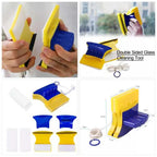 Double-Sided Magnetic Glass Cleaner