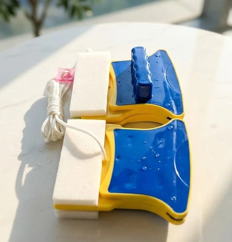 Double-Sided Magnetic Glass Cleaner